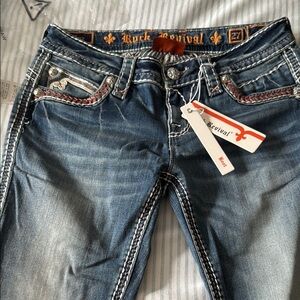 Rock Revival Women's Blue Boot Cut Jeans